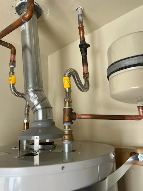 Water heater installation and plumbing repair in Coaltown